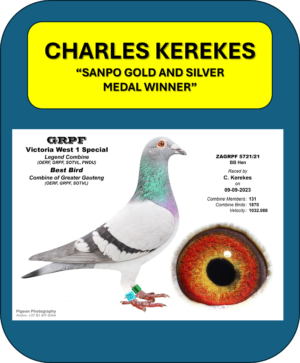 UPCOMING AUCTION - CHARLES KEREKES - SANPO GOLD AND SILVER MEDAL WINNER