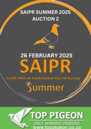 ACTIVE AUCTION - SAIPR SUMMER AUCTION 2 - FROM 20 FEBRUARY TO WEDNESDAY 26 FEBRUARY (ENDING FROM 20:00)