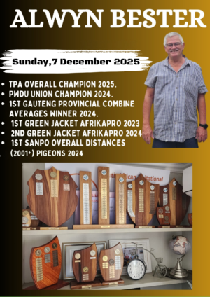 ACTIVE AUCTION - ALWYN BESTER - FROM 2 DECEMBER TO SUNDAY 7 DECEMBER 2025 (ENDING FROM 13:00)