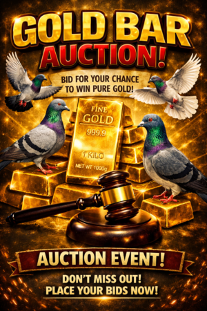 ACTIVE AUCTION - GOLD BAR AUCTION - FROM 27 APRIL TO WEDNESDAY 29 APRIL 2026 (ENDING FROM 20:00)